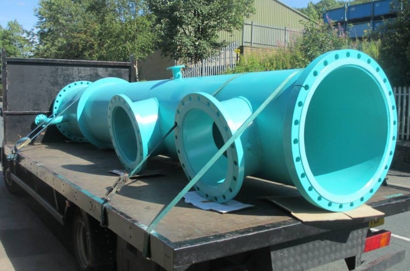 Steel FBE Pipework Fabrication George Green