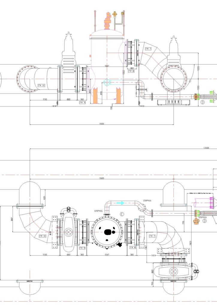 Steel Coated Pipework